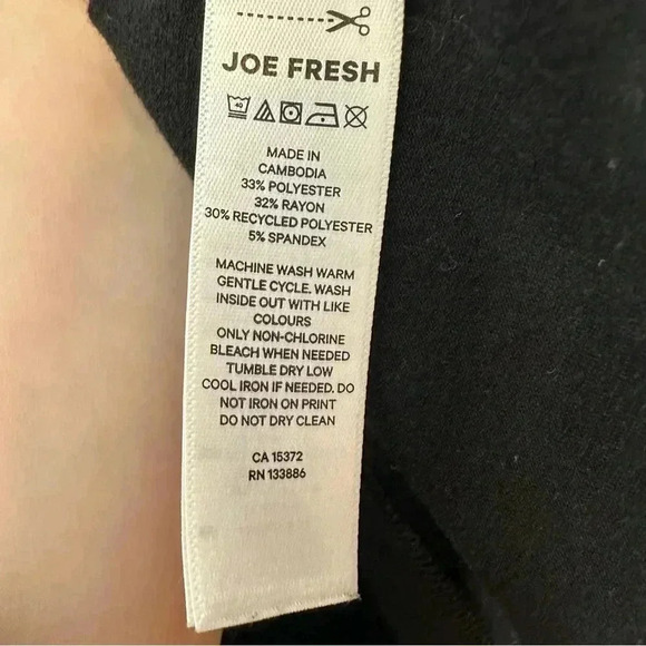 Joe  Fresh Racerback Tank Top Black Size Extra Large - Picture 8 of 16